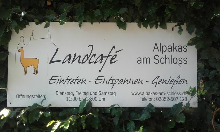 Land-Café Alpakas am Schloss